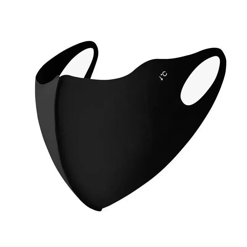 3D Stereoscopic Ice Silk Sunblock UV Protection Eye Angle Breathable Face Mask for Men and Women Protection Thin