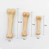 Natural Dog Chew Toy Non-Toxic Interactive Dog Toy Nearly Indestructible Chewing Bone for Puppy Medium Large Dogs 2