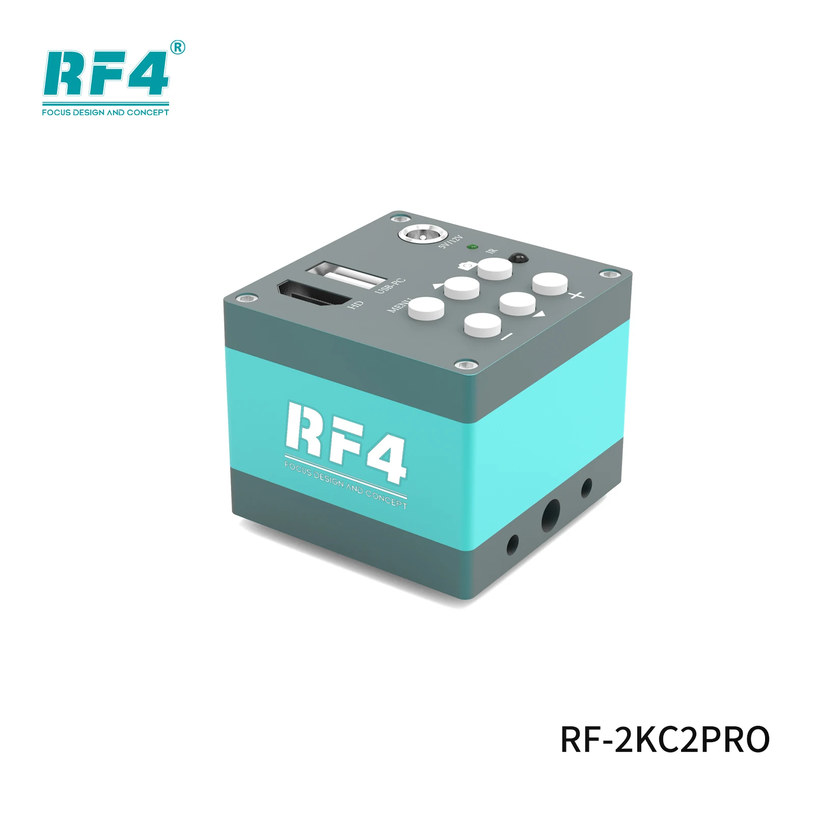 RF4-2KC2PRO HDMI 1080P 카메라 비디오 현미경 카메라 산업용 전자 관찰 IC 용접 수리 돋보기