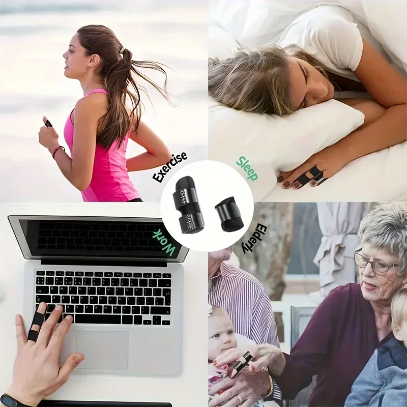 3/5pcs Ring Fingers Fixation Splint Socket Joint Dislocation Sprain Corrector Rehabilitation Support Straight Bending Protection