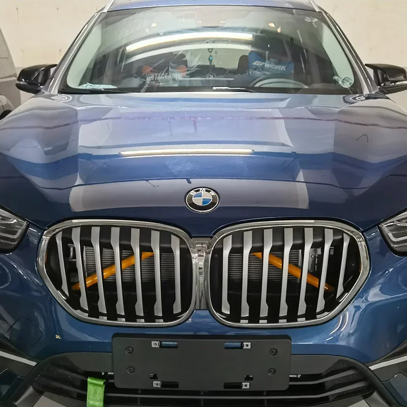 A Pair Car Front Grille Trim Strips For BMW F30 F31 F32 F33 F34 F36 F20 F21 F22 F23 G29 Car Sport Styling Decoration Accessories