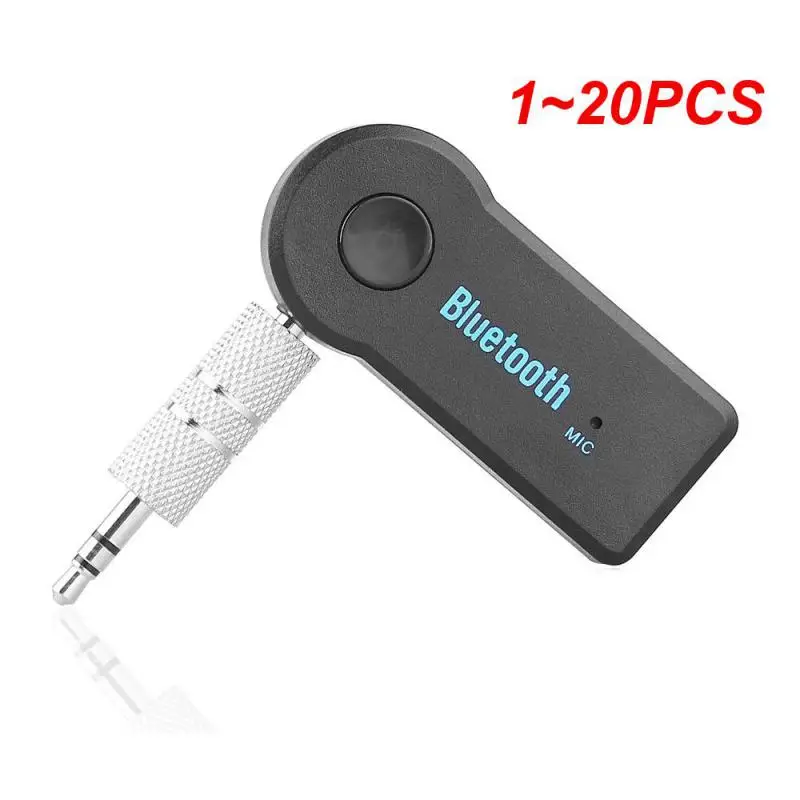 

1~20PCS in1 Wireless bluetooth-compatible 5.0 Receiver Adapter 3.5mm Jack For Car Music Audio Aux A2dp Headphone Reciever