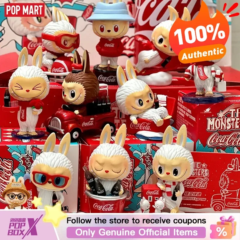 Original POP MART Labubu The Monsters Coca-Cola Series Blind Box Toy – Collectible Anime Figure Mystery Box 1