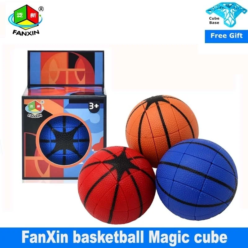 

FanXin basketball Magic cube Professional Stickerless Unequal special Speed Cube shape toys cube professional cubo magico