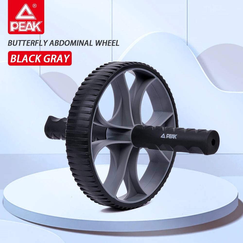 피크 복부 롤러 휠, 미끄럼 방지 핸들, 복부 코어 근력 훈련, AB 롤러 운동 장비 