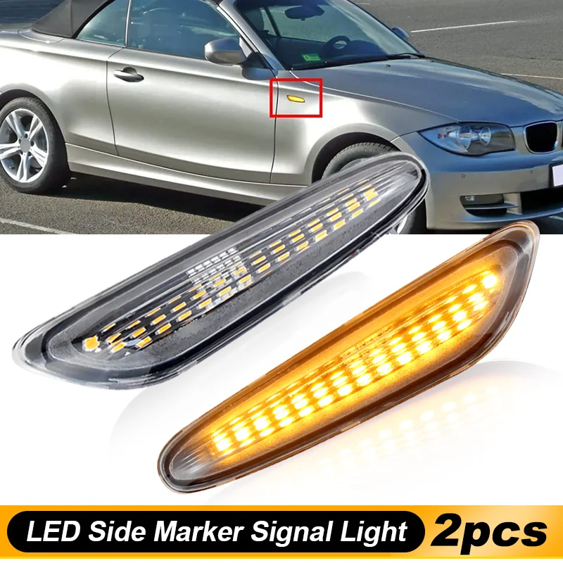 Pair Of Clear Lens Fog Lights For 2004-2010 BMW 5 Series M Package – Chrome Housing, Halogen, DOT/SAE Certified – CPW Brand