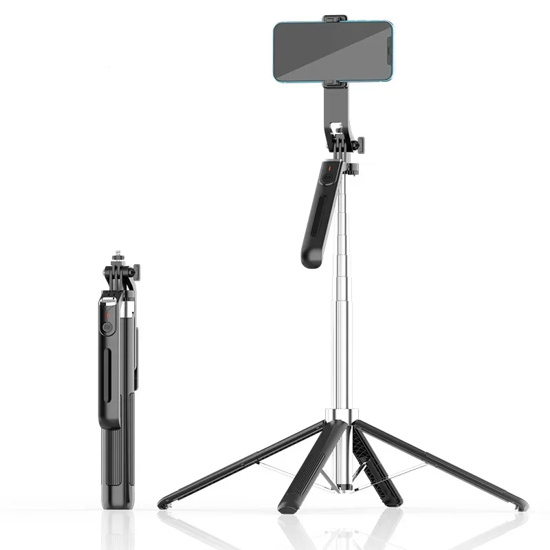 P190/P195 Bluetooth Selfie Stick 1.8m Wireless Phone Gimbal Stabilizer 4 Legs Phone Stand 360&deg;Rotation For Video Vlogging