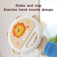 Tambourin à claquettes pour bébés, délicat, pour enfants 2