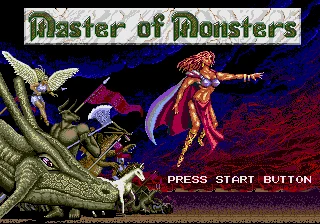 Master Of Monsters Scheda Di Gioco Md A 16 Bit Per Console Sega Megadrive Genesis A 16 Bit