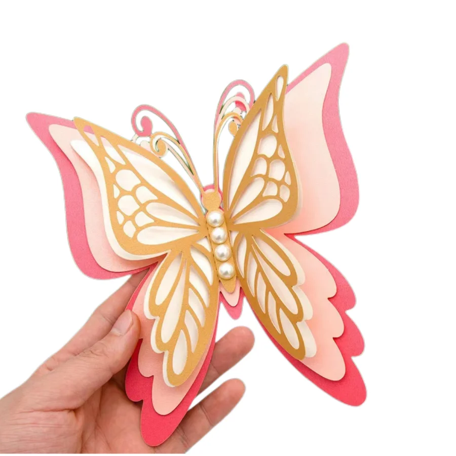Troqueles De Corte De Metal De Mariposa De Acero Al Carbono