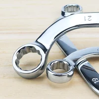 ⁦סט מפתחות רינג סוג S עם 5 יחידות מפתח ראש כפול מפתח זוויתי למקומות בעלי גישה קשה. לרכב - לאופנוע - ולבית נמכר גם במפתחות בודדים⁩ – תמונה ⁦5⁩