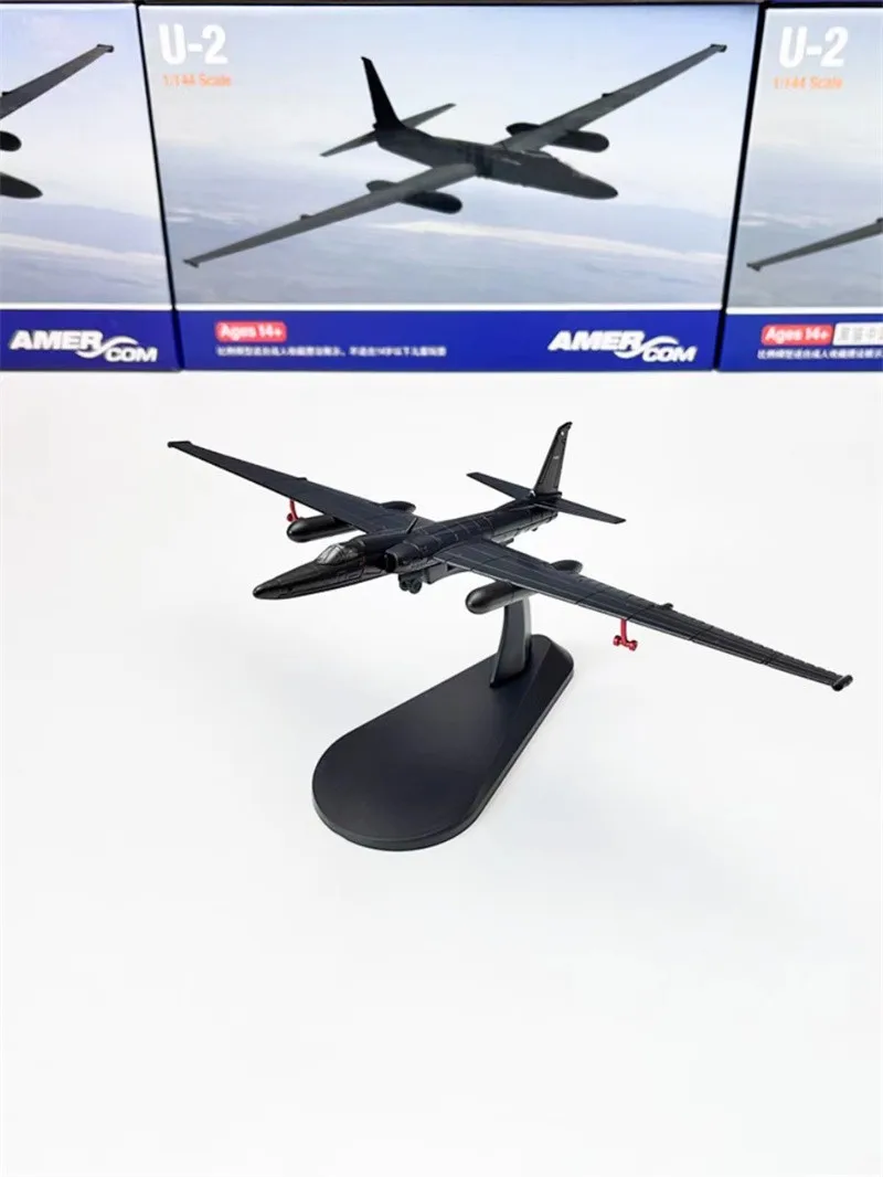 

1/144 Scale Model Toy U-2S U2 Reconnaissance Airplane Dragon Lady Diecast Metal Alloy Plane Replica Collection Display Toys Gift