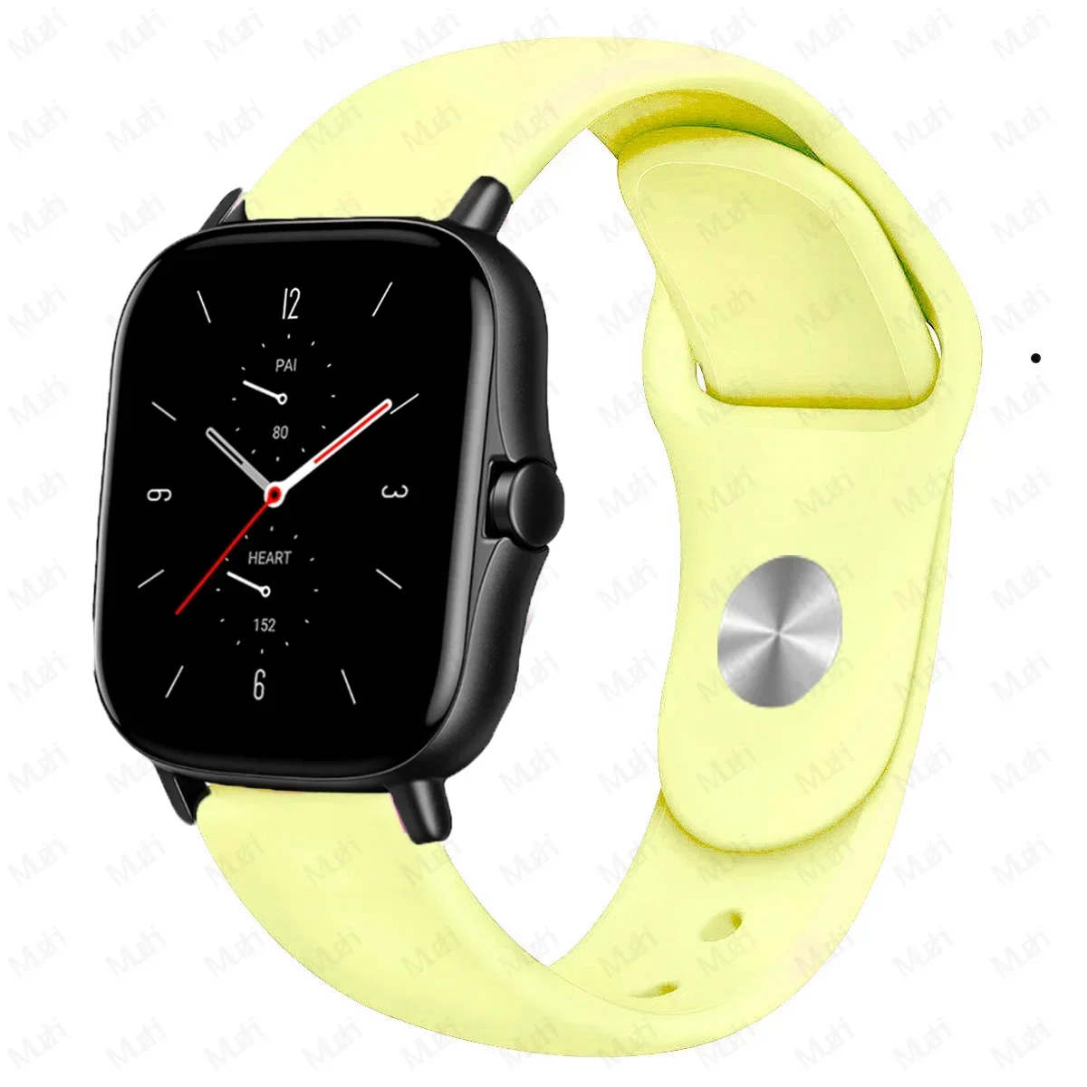 Versatile Silicone Watch Strap – Premium Replacement Band for Smartwatches (20mm/22mm)