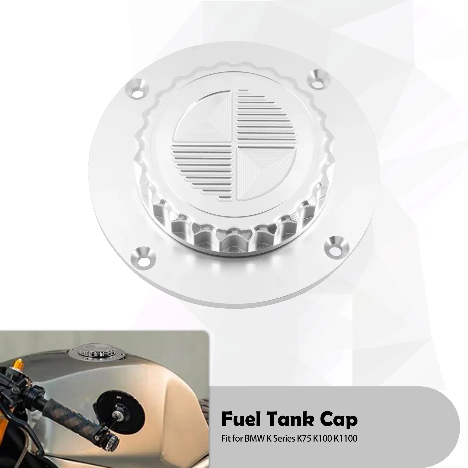 Motorcycle Oil Fuel Tank Cap For BMW K Series K75 K100 K1100