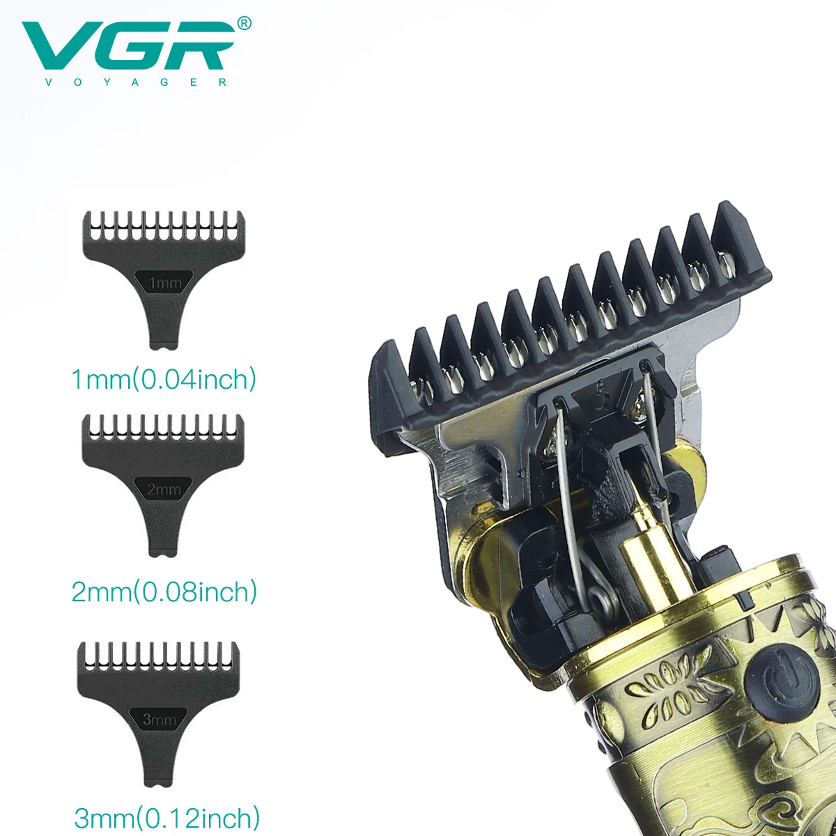 VGR 228 Hair Clipper Professional Personal Care Barber Trimmer For Men Upgrade T9 LCD  Electric Hair Clipper Clippers VGR V228 5