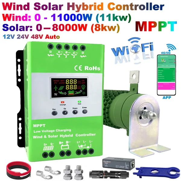 Big Power MPPT Wind Solar Hybrid Controller Store
