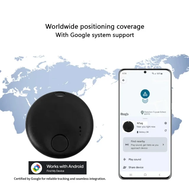 TrackPoint Mini Magnetic GPS Tracker for Android, compatible with ...