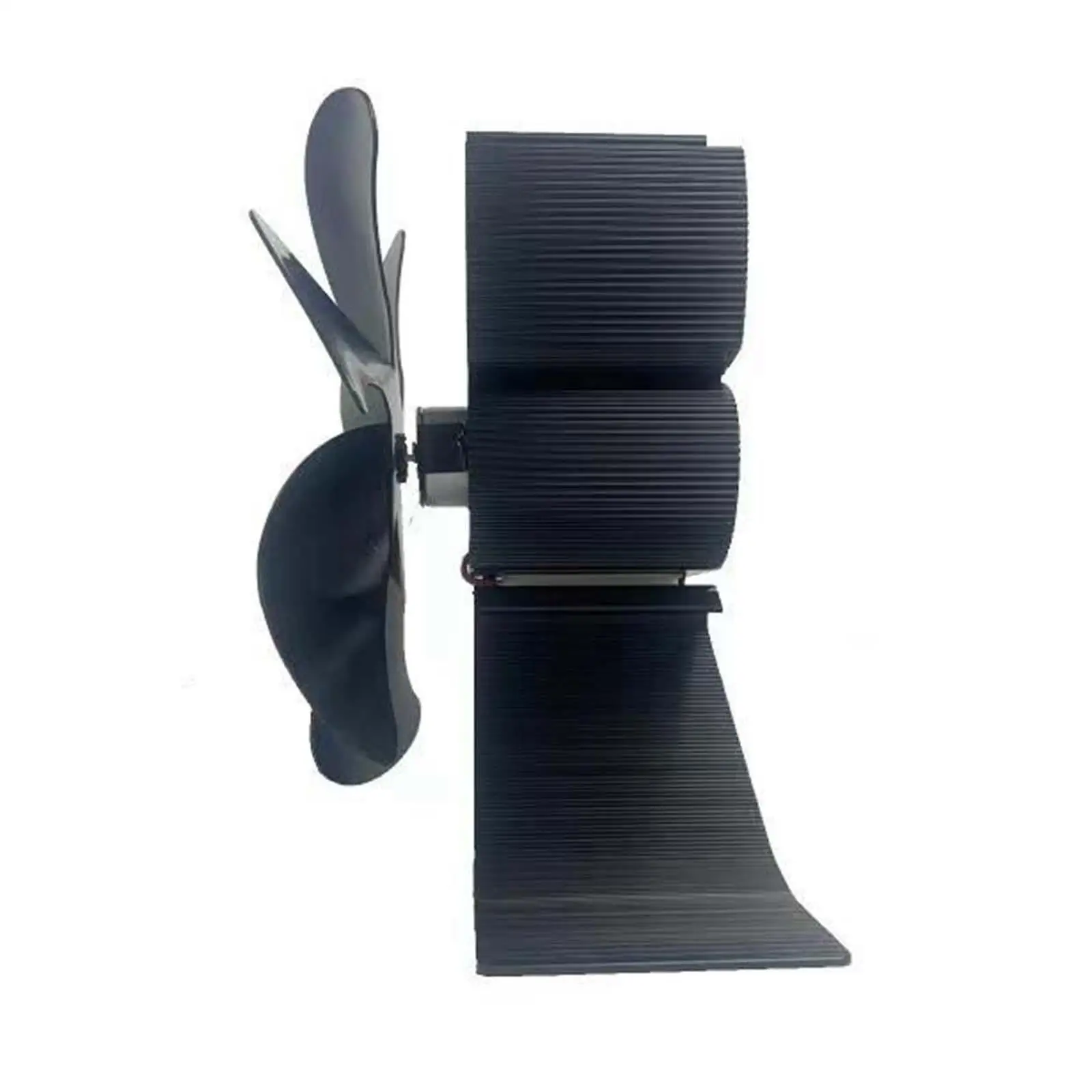 

Wood Burner Fireplace Stove Fan 6 Blade Versatile Professional Aluminum