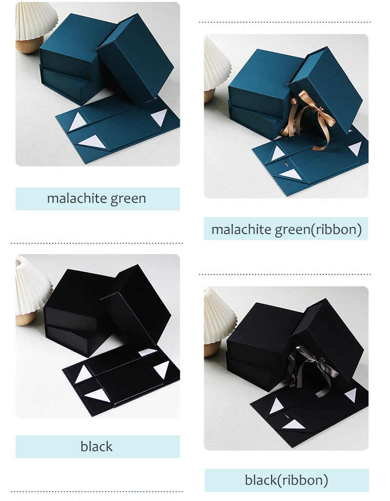 10PCS Luxury Magnetic Gift Boxes with Custom Logo, Foldable Cardboard Proposal Boxes fo... - SKU LMGB2241 - UGI Packaging