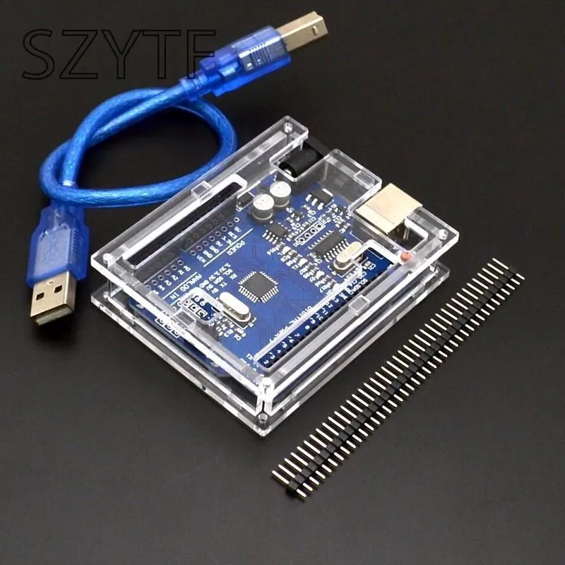 Smart Electronics R3 Mega328P CH340G Development Board for arduino Diy Starter Kit Send shell for UNO R3 arduino