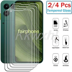 Premium 9H HD Tempered Glass Screen Protector - 2 - 4 Pack for 2 Pieces (For Fairphone 6)