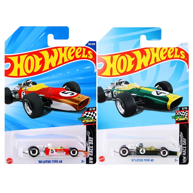 Hot Wheels 2025 HW Race Day 8/10 '67 Lotus Type 49 #193 #4