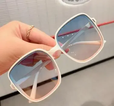 New Big Frame Square Sunglasses Fashion Trend All-match Women's Sunglasses Cross-border Hot Driving Sale Motos