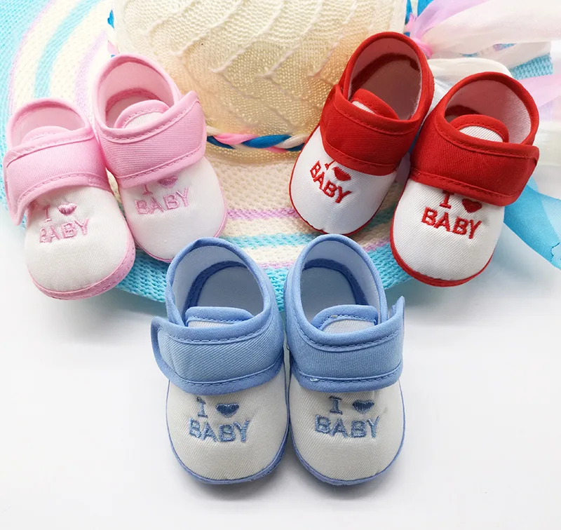 Baby Girl Shoes First Walkers Lace Floral Newborn Baby Shoes Princess Infant Toddler Baby Shoes for Boys Flats Soft Prewalkers