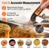 ThermoPro TP605 Fast Reading Waterproof Digital BBQ Thermometer With Backlight For Meat Cooking 2