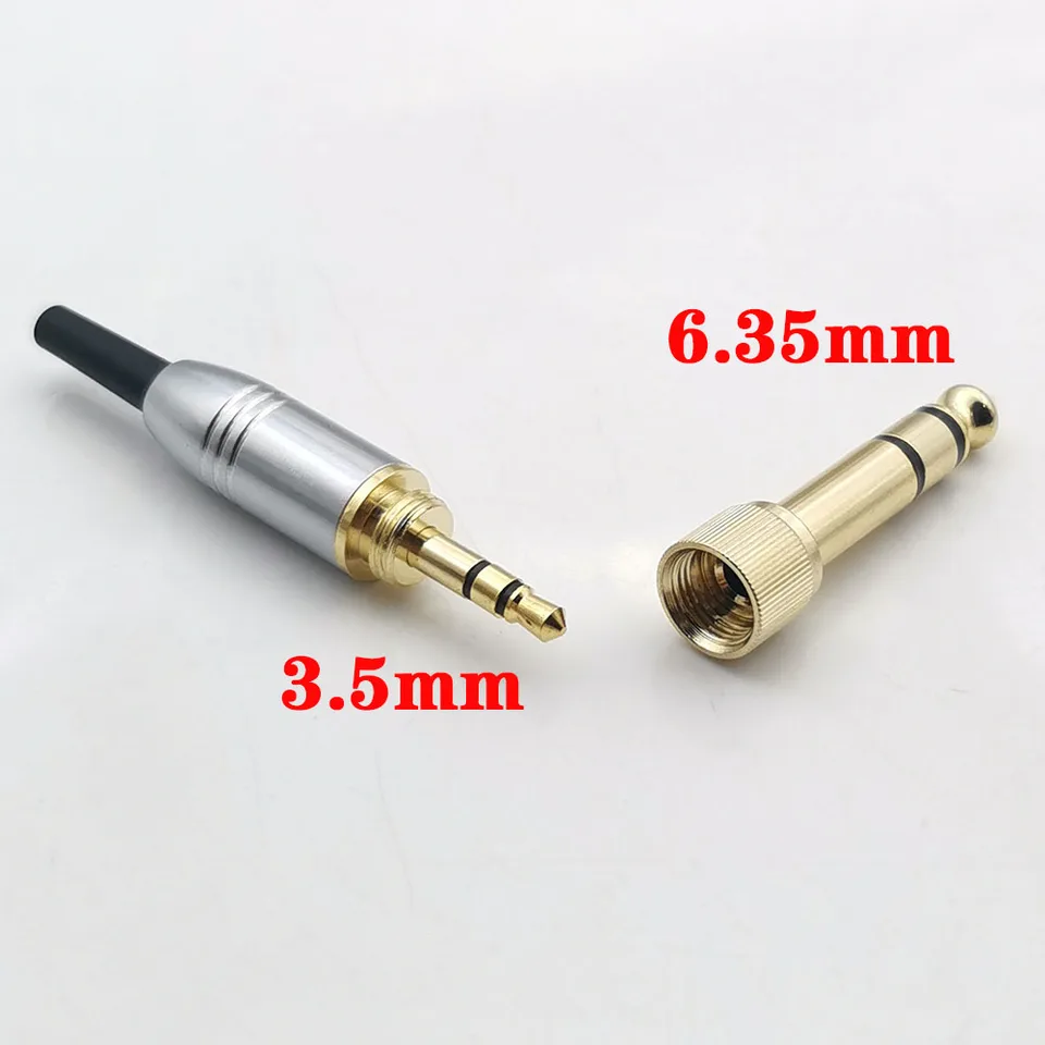 Spina Audio Jack 3.5 Mm Stereo Maschio Ad Angolo Retto Placcato Oro Per Saldatura