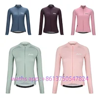 Pella Women's Cycling Jersey Long Sleeve Spring Bicycle Running Thin Roupa Ciclismo Feminina Riding Equipment 1