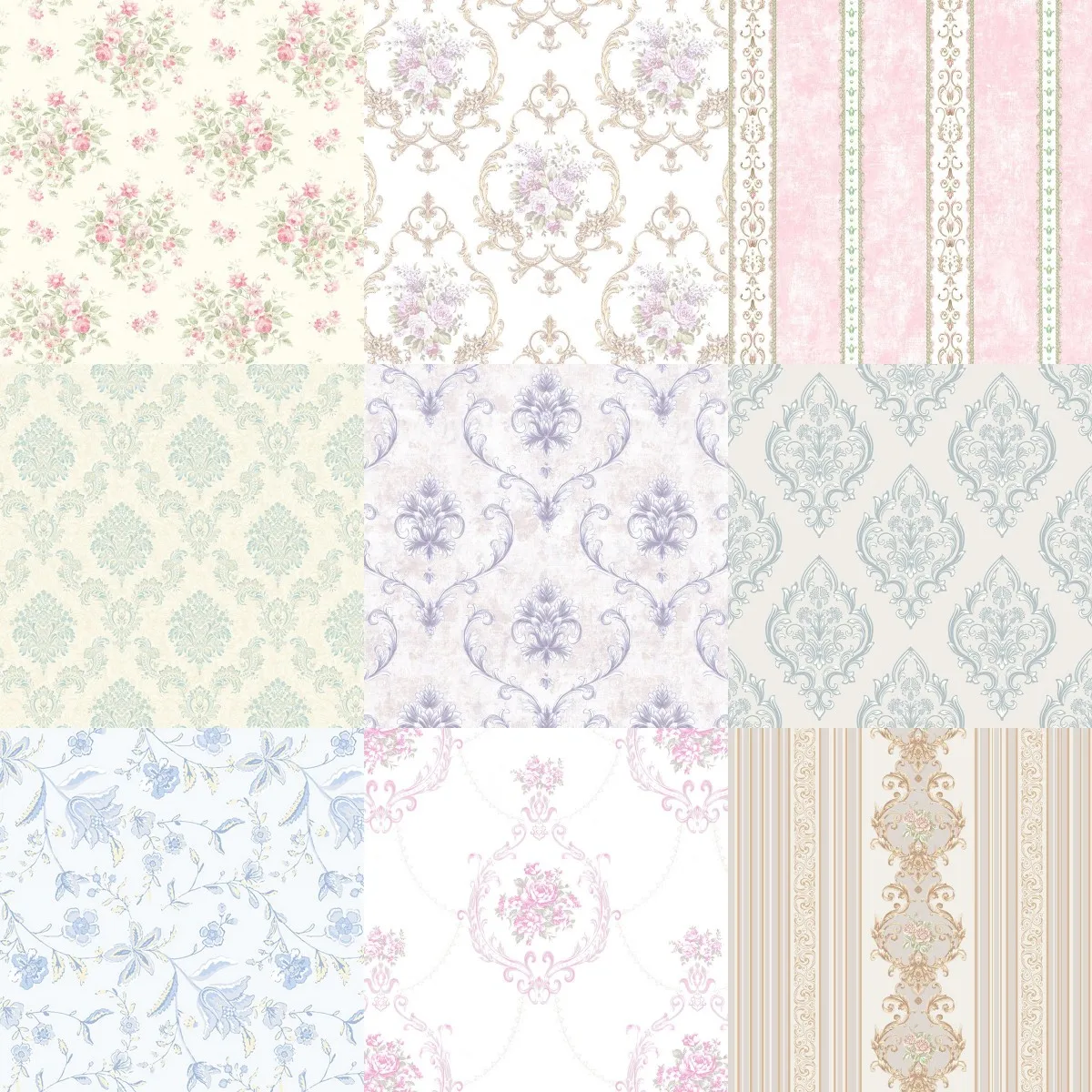 Dollhouse Wallpaper Miniature Wall Paper Sticker Stickers Decoration Flooring Furniture Decal Mini Decor Floorboards Miniatures 3