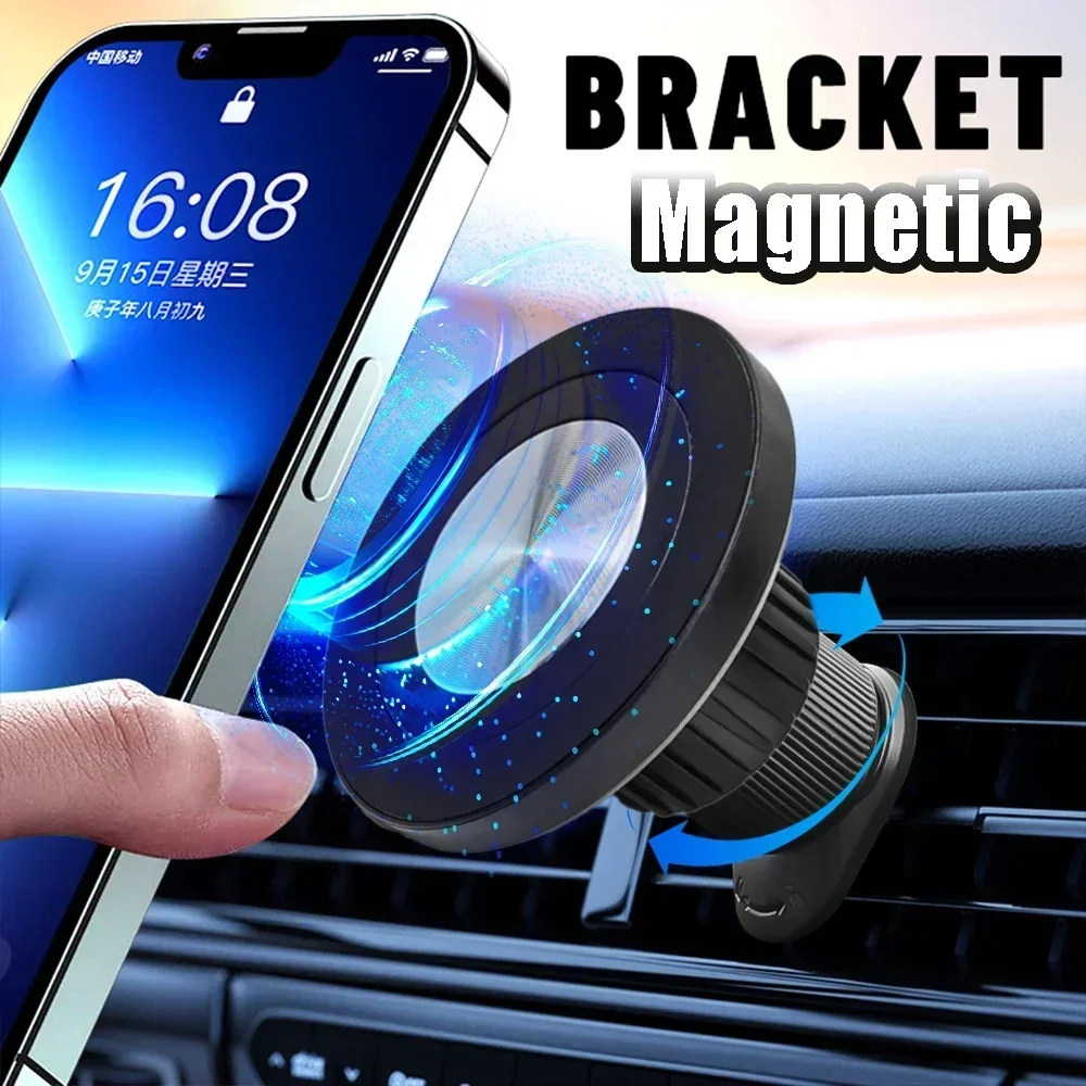 Magnetic Base for Car Phone Holder with 17mm Ball Head