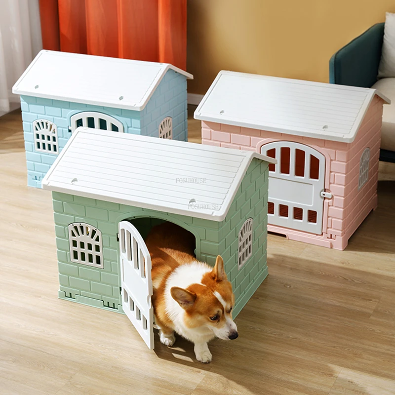 How To Make A Plastic Dog House Warm