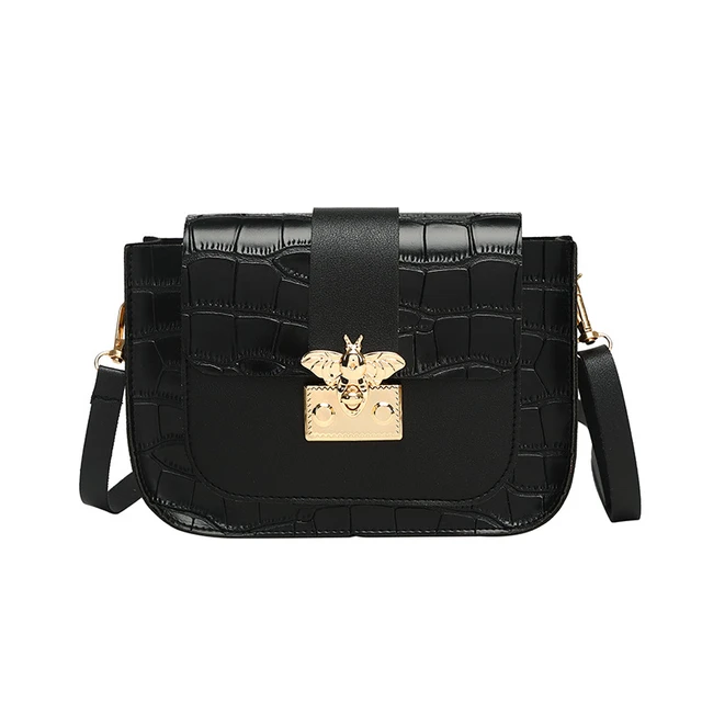 Fashion Leather Small Flap Women Crossbody Bag  Small Black Purse Shoulder  Bag - Shoulder Bags - Aliexpress