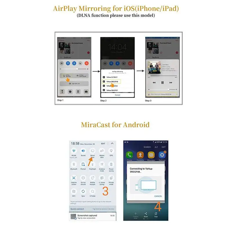 جهاز استقبال للتليفزيون AnyCast M9 plus miracast A...