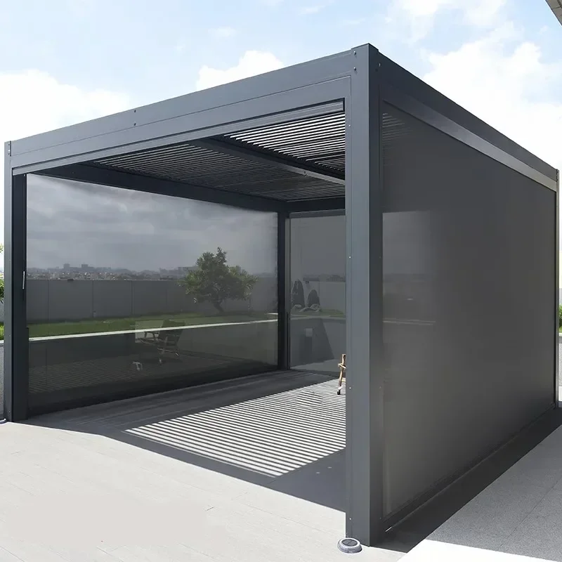 pavilion-courtyard-aluminum-alloy-awning-electric-leisure-garden-3m-4m-villa-outdoor-sunshade