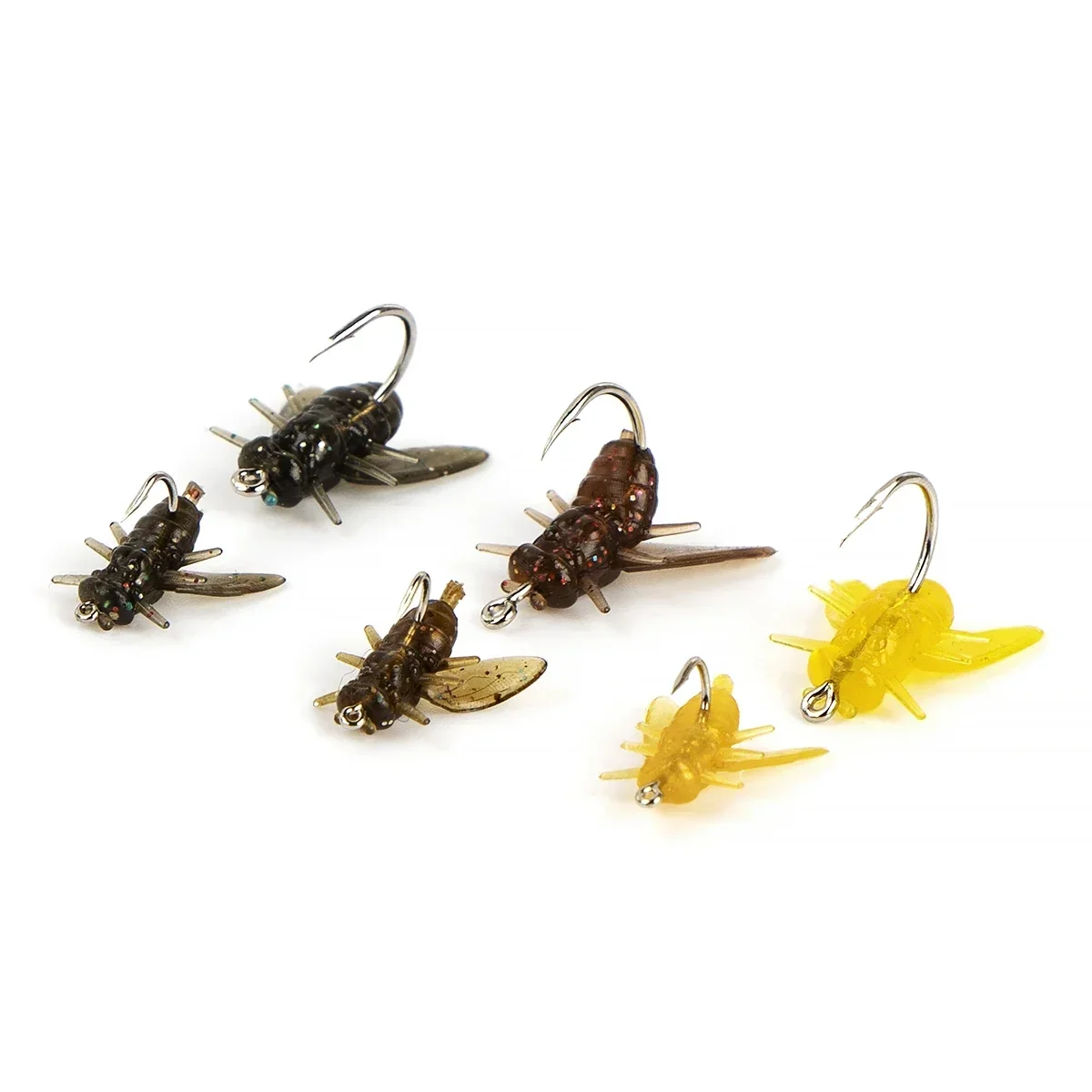 20PCS Realistic Fly For Trout Fishing Artificial Insect Bait Fishing Lure