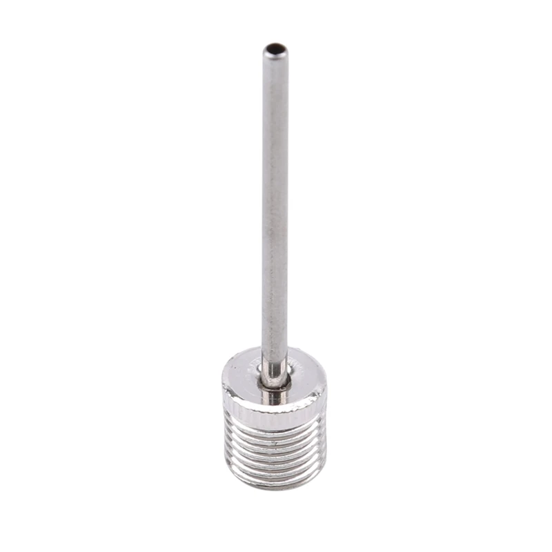 100Pcs / 1Pack Sports Ball Inflating Pump Needle For Football Basketball Inflatable Air Valve Adaptor Stainless Steel Pump Pin ball inflating pump ball inflating needle sport ball inflating pump