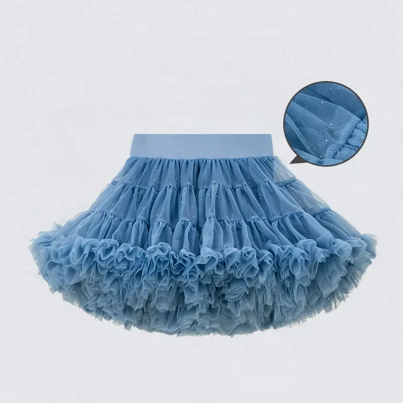 Jupe tutu en tulle pour filles, vêtements de princesse, à la mode, B021