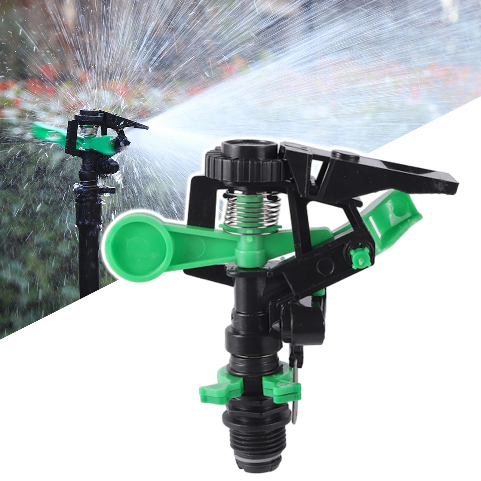 Irrigatore da giardino Ugello spruzzatore rotante automatico a 360° Sistema di irrigazione del prato da giardino | Leroy Merlin