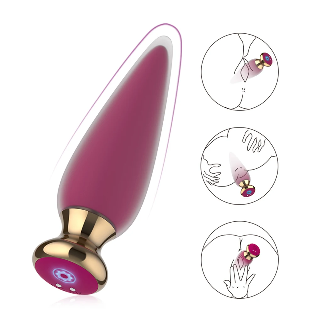 Unisex Remote Control Anal Vibrator