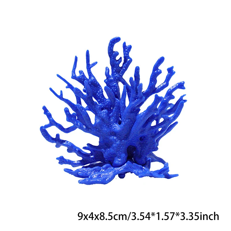 Vibrant Coralline Aquarium Decor - Artificial Coral Plant Ornament
