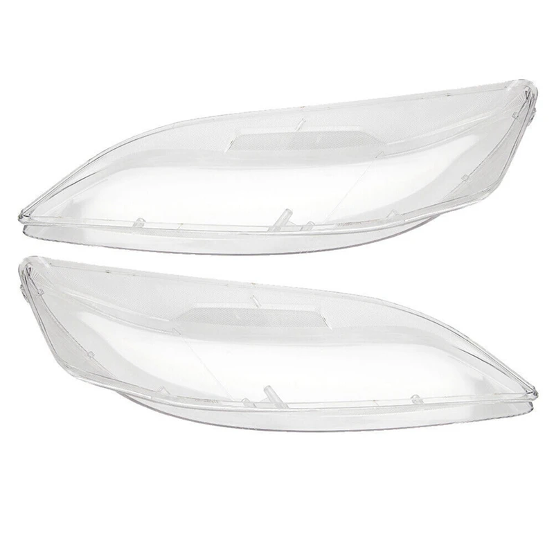 

1Pair Car Headlight Shade Transparent Lampshade Headlight Cover (LH+RH) MA2502135 MA2503135 For MAZDA 6 2.3L 3.0L 06-08