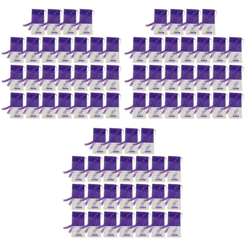 75pcs Empty Lavender Bag Floral Printing Fragrance Pouch Sachet Bag for Relaxing Sleeping Dry Flower Storage Lavender Sachet