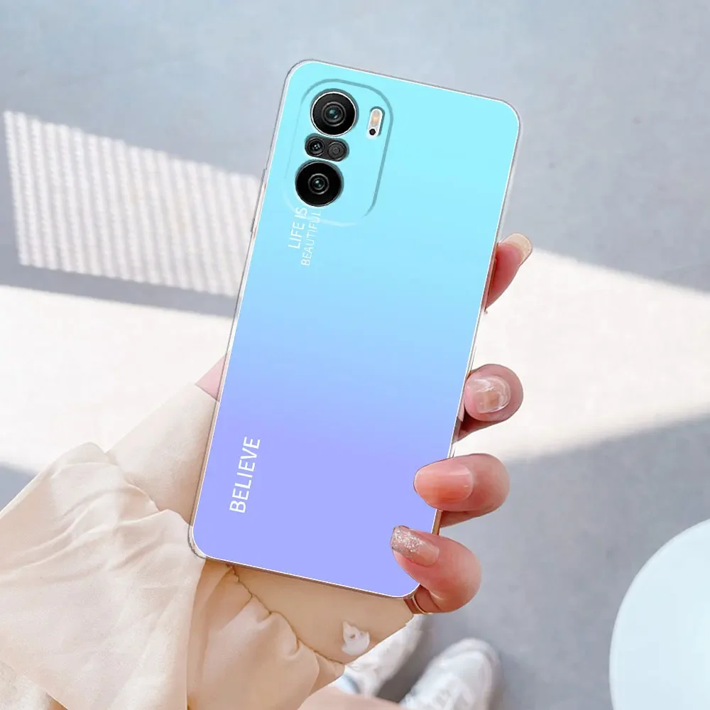 Elegant Transparent Marble Design Silicone Phone Case - Soft Clear Protective Cover