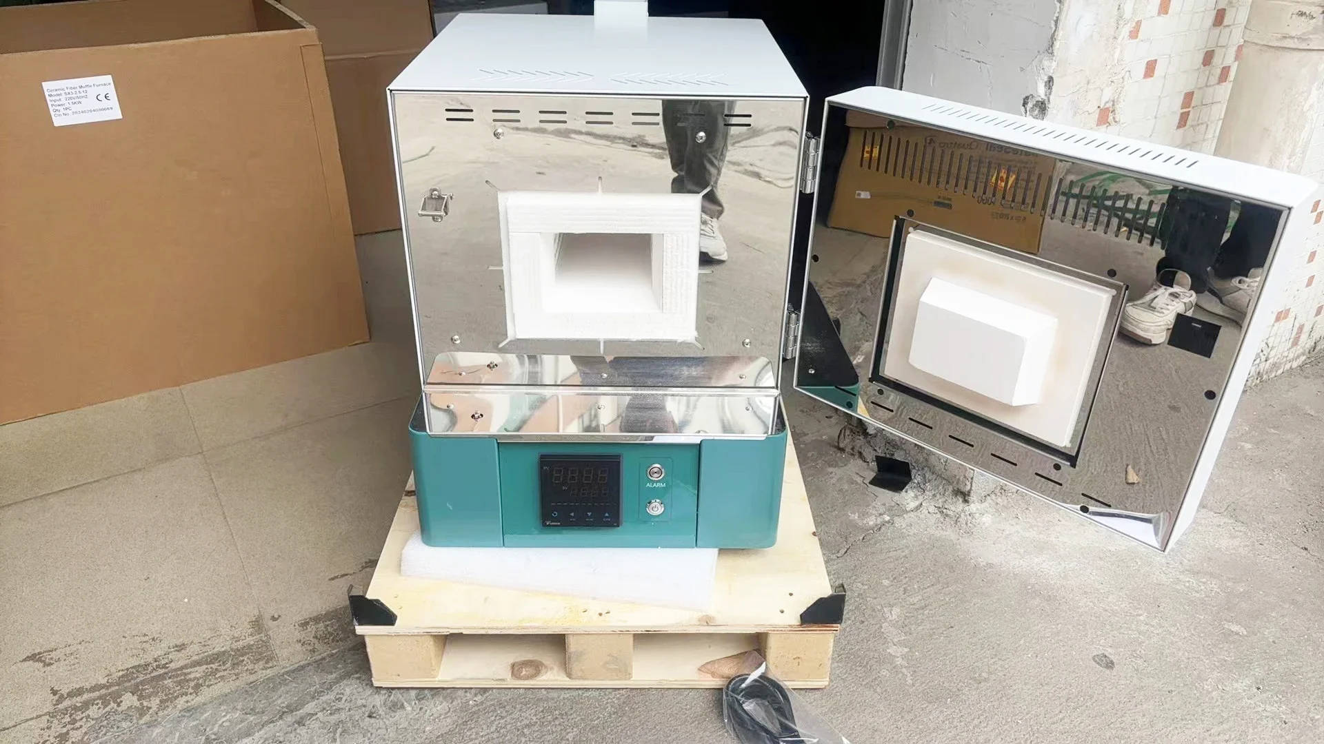 Laboratory Ceramic Kiln 1200 Degree High Temperature Electric Kiln Fiber Muffle Furnace 1200 Ceramic For