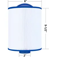 2 Pack，Cryspool PMA40L Spa Filter Compatible with Unicel 6CH-402,PMA40L-F2M,X268543,Master Spas Twilight X268365,X26851,40 sq.ft 2