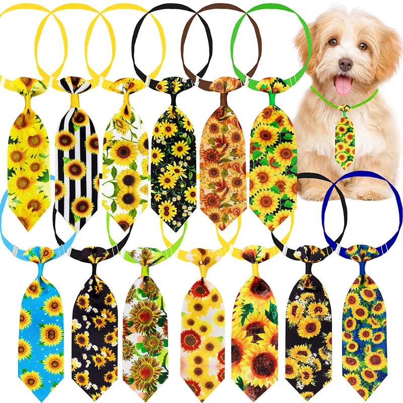 10pcs Dog Tie Small Dog Gromoong Accessories Pet Dog Cat Bowties Neckties Small Dog Puppy Bow Tie Pet Supplies For Small Dogs 5