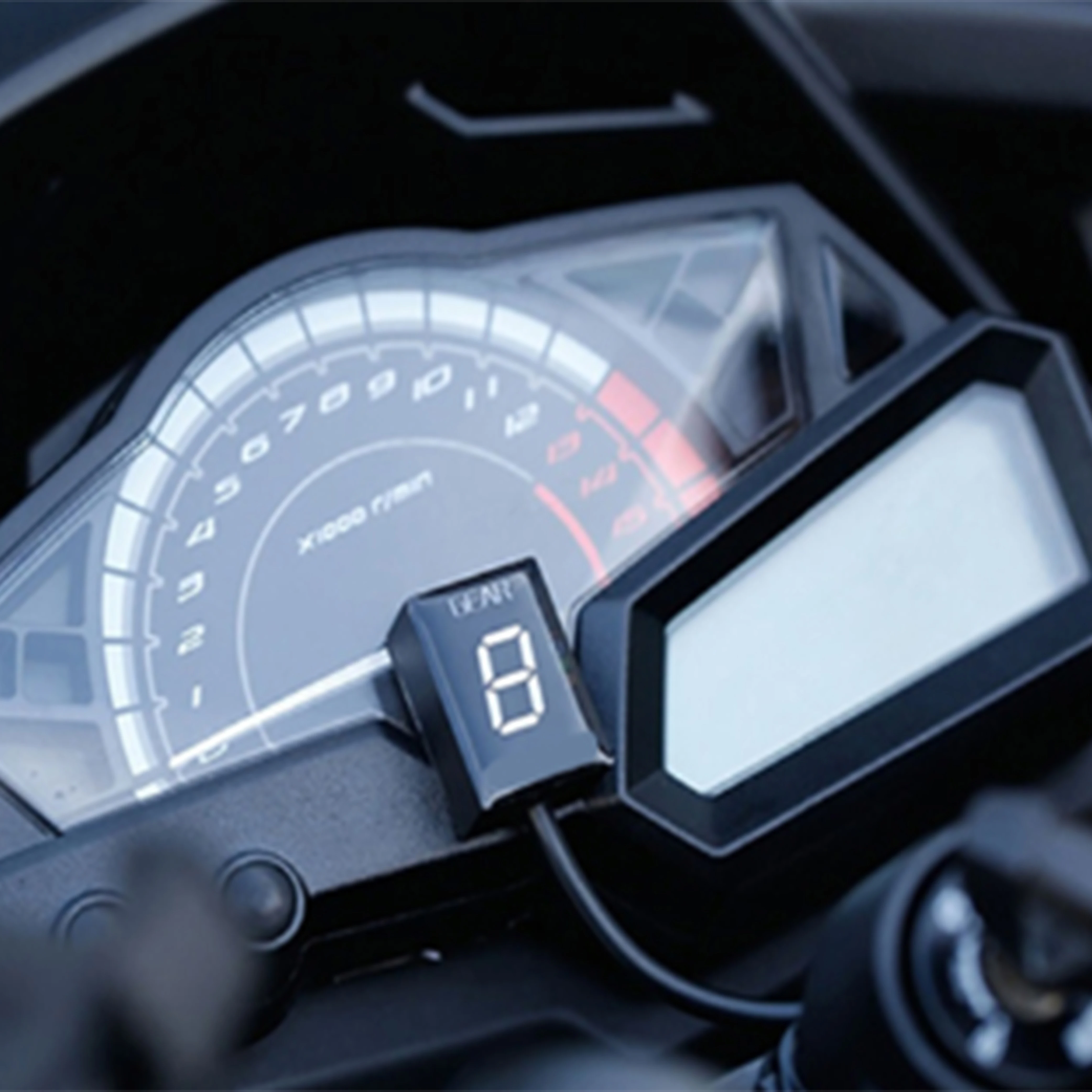 Motorcycle Accessories  Gear Indicator For Kawasaki Z750 Z 750 2004 2005 2006  LED 1-6 Gear Display   Speed Indicator Meter